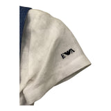 Emporio Armani Completo 2 Pezzi Camicia-Bermuda con Bretelle per Neonato 3RHVJ4 BIANCO/BLU EMPORIO ARMANI 