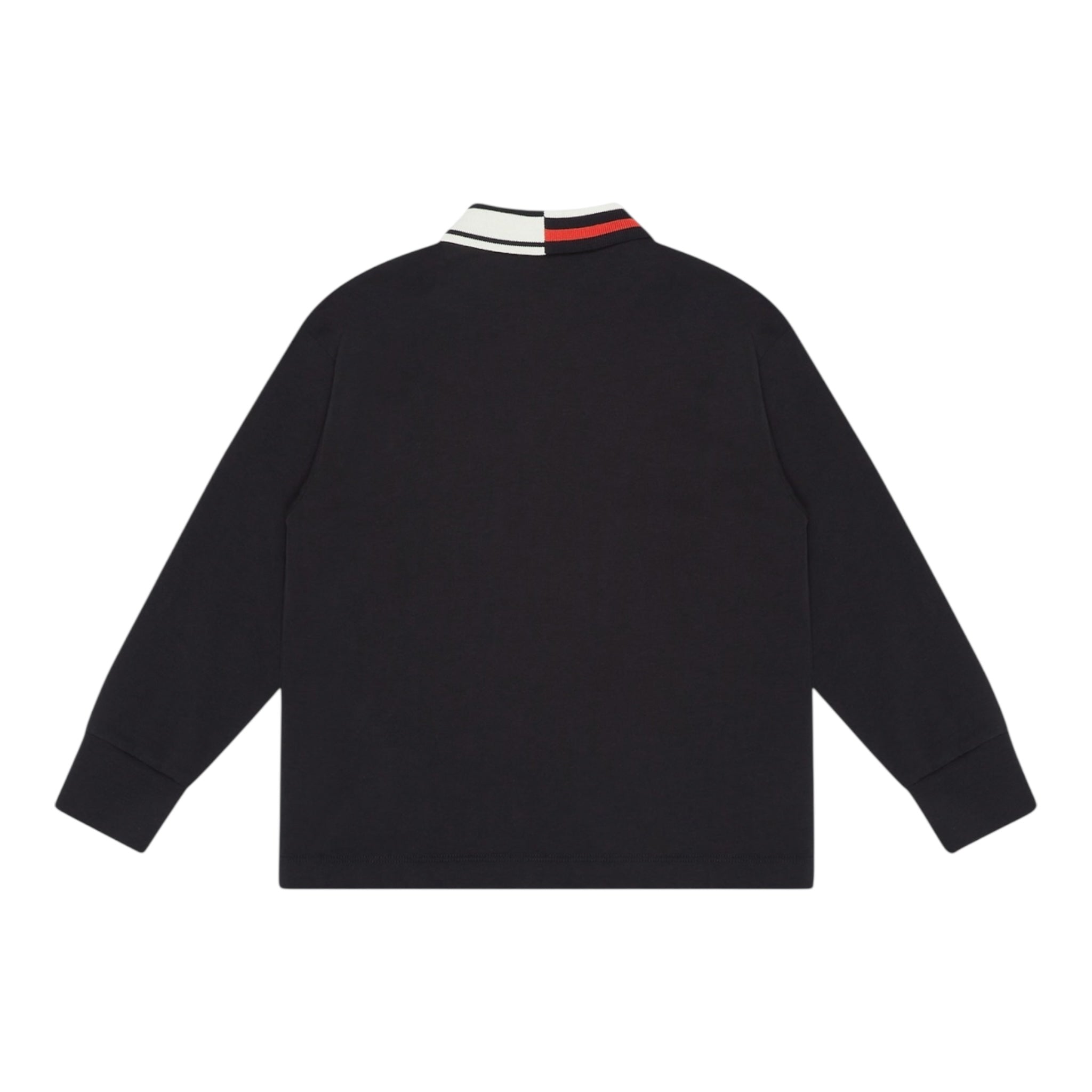 Emporio Armani Polo Manica Lunga Tinta Unita con Logo per Neonato 6DHFJ3 BLU EMPORIO ARMANI 
