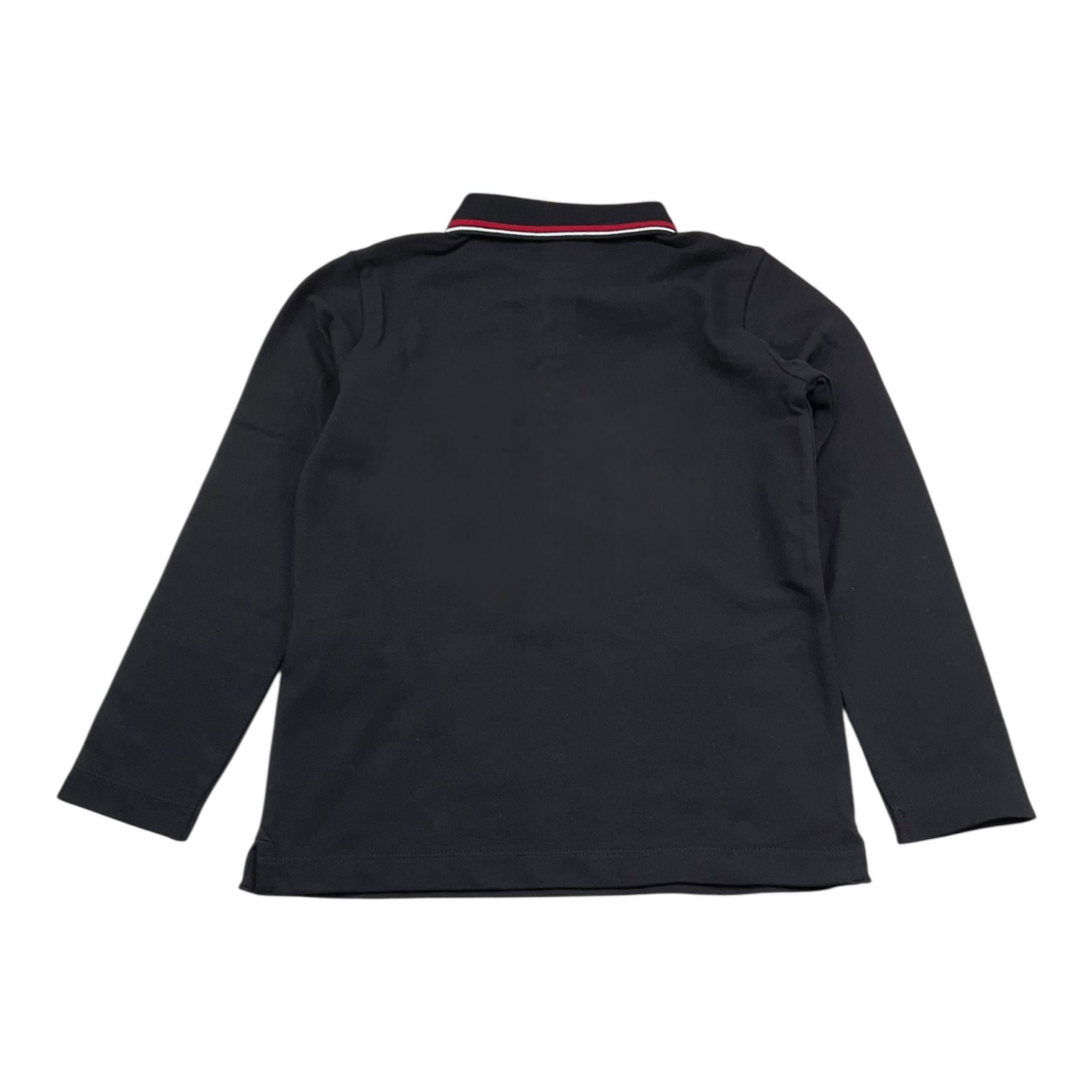 Emporio Armani Polo Tinta Unita con Bottoni per Bambino 8N4FB5 BLU EMPORIO ARMANI 