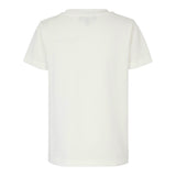 Emporio Armani T-Shirt Girocollo Tinta Unita con Logo per Bambino EB000166X PANNA EMPORIO ARMANI 