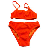 F**K Costume 2 Pezzi Top-Mutandina per Bambina FJ24090FO ARANCIONE F**K 