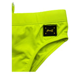 F**K Costume Mutandina Tinta Unita per Neonato FJ243010FY GIALLO FLUO F**K 