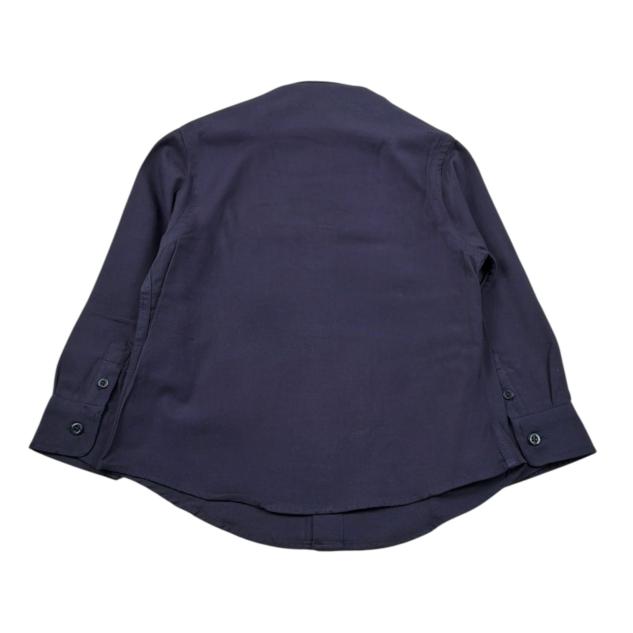 Fay Camicia Tinta Unita con Logo per Neonato 5RO30 BLU FAY 