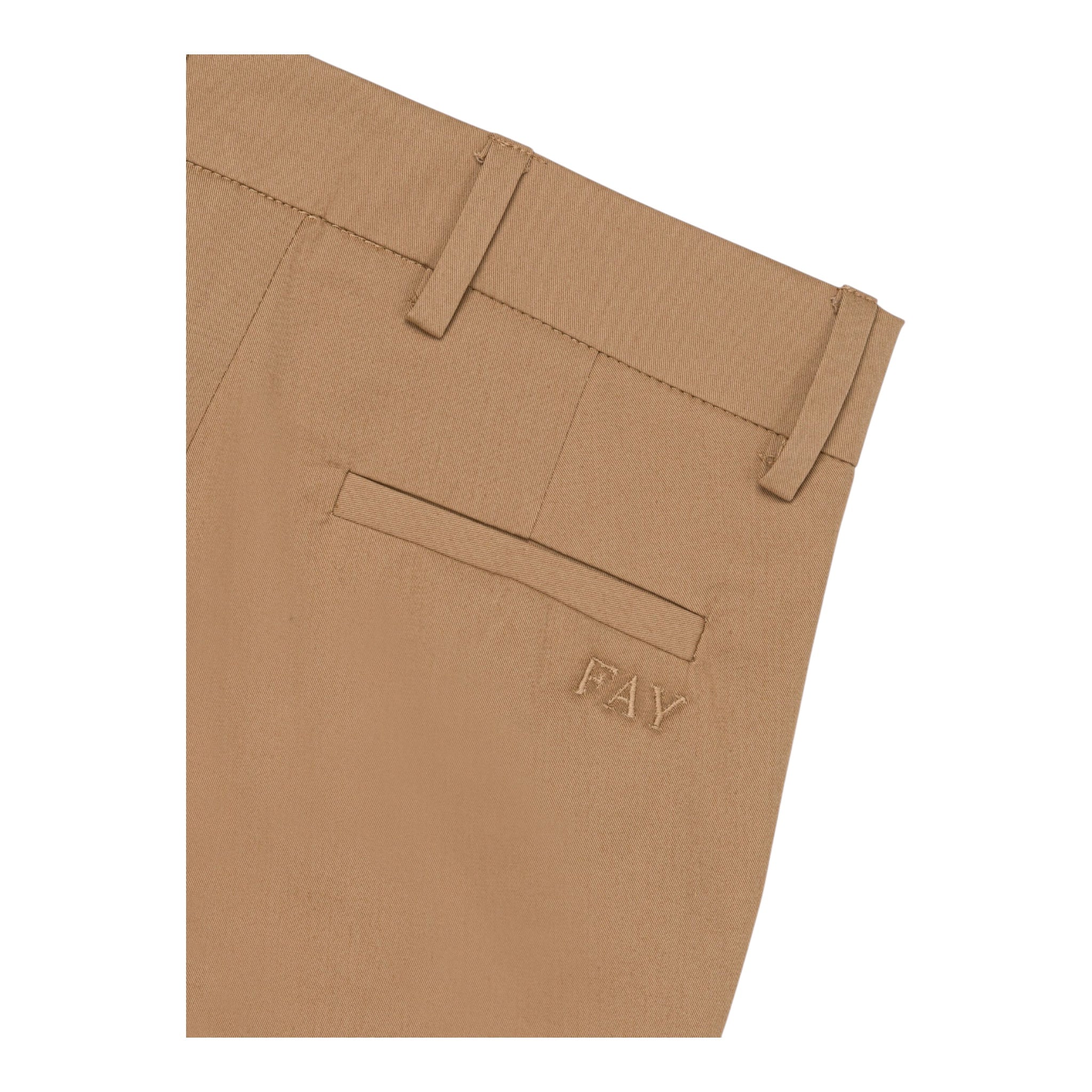 Fay Bermuda Tinta Unita con Girovita Regolabile per Bambino FS6P39XX BEIGE FAY 