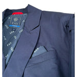 Fay Completo 2 Pezzi Giacca-Pantalone Tinta Unita per Bambino FU3P40 BLU FAY 