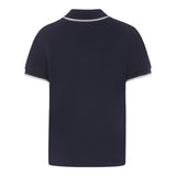 Fay Polo Tinta Unita Mezza Manica con Colletto  per Bambino FU8P81X BLU FAY 