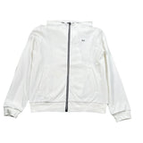 Fay Felpa Tinta Unita con Zip E Cappuccio per Bambino FW4P10XX BIANCO FAY 