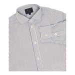 Fay Camicia Tinta Unita con Fantasia A Righe per Bambino FW5P20 BIANCO/BLU FAY 
