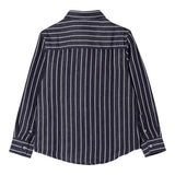 Fay Camicia Tinta Unita Manica Lunga con Fantasia A Righe per Bambino FW5P60 BLU FAY 