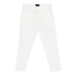 Fay Pantalone Tinta Unita con Girovita Regolabile per Bambino FW6P10X BIANCO FAY 