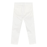Fay Pantalone Tinta Unita con Girovita Regolabile per Bambino FW6P10X BIANCO FAY 