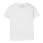 Fay T-Shirt Girocollo con Stampa Tinta Unita per Bambina FW8P01 BIANCO FAY 