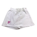 Fila Short Tinta Unita con Elastico In Vita per Bambina FAT0214 BIANCO FILA 