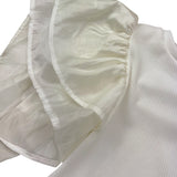 Fun & Fun T-Shirt Gircollo Tinta Unita per Bambina FBTS01325 BIANCO FUN & FUN 