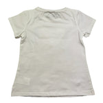 Fun & Fun T-Shirt Girocollo Tinta Unita con Orso per Bambina FBTS01423 BIANCO FUN & FUN 