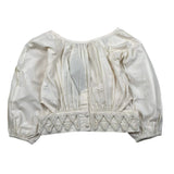 Fun & Fun Camicia Manica Lunga Tinta Unita per Bambina FJSH01269 PANNA FUN & FUN 