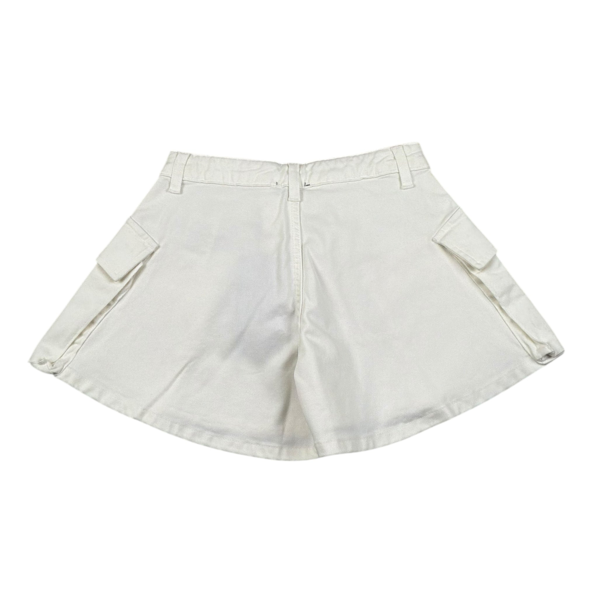 Fun & Fun Short Tinta Unita con Girovita Regolabile per Bambina FJSO01272 PANNA FUN & FUN 