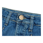 Fun & Fun Short In Denim Tinta Unita con Girovita Regolabile per Bambina FNBS16572 BLU FUN & FUN 