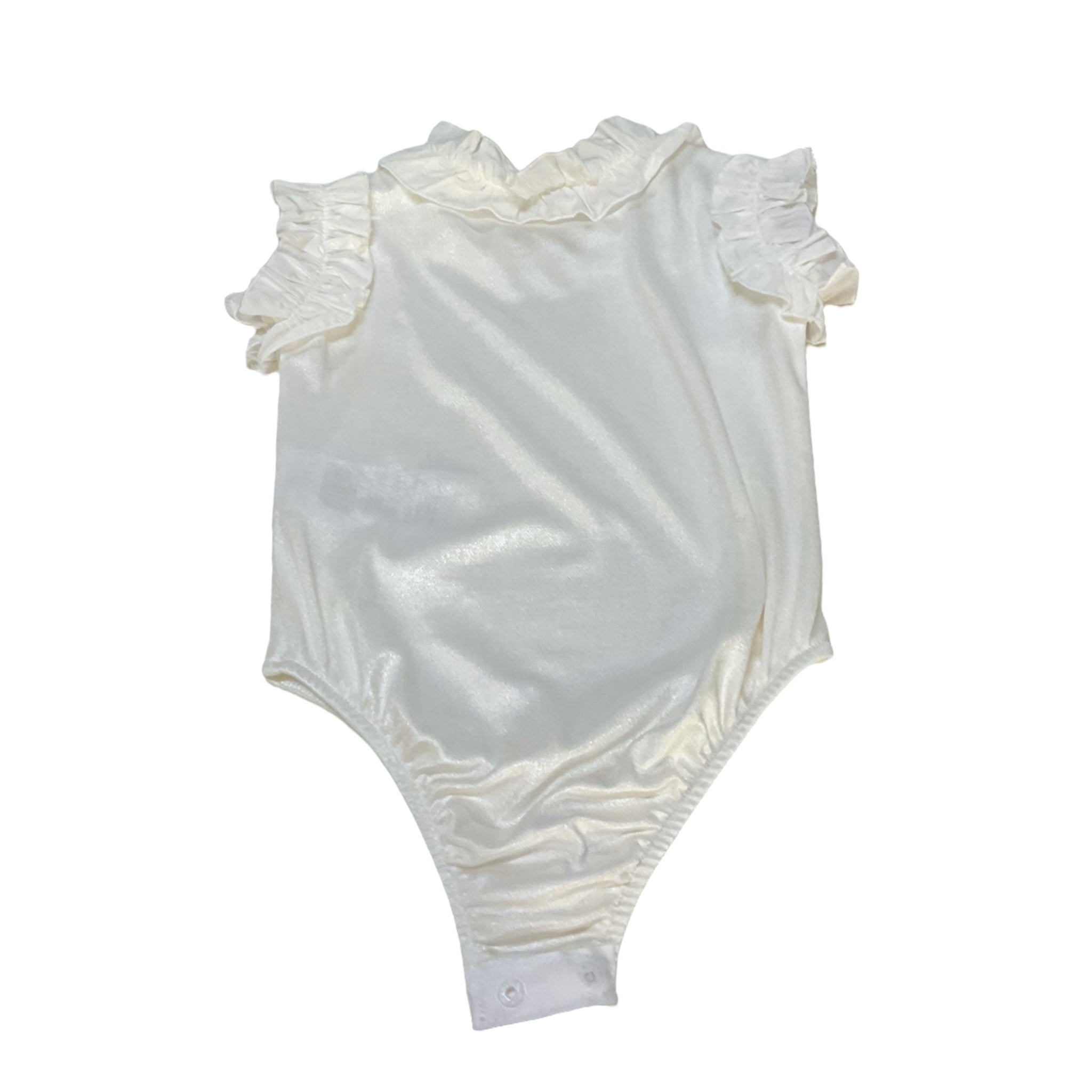 Fun & Fun Body Tinta Unita Giromanica per Bambina FNCBBD01057 BIANCO FUN & FUN 