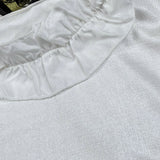 Fun & Fun Body Tinta Unita Giromanica per Bambina FNCBBD01057XXX BIANCO FUN & FUN 