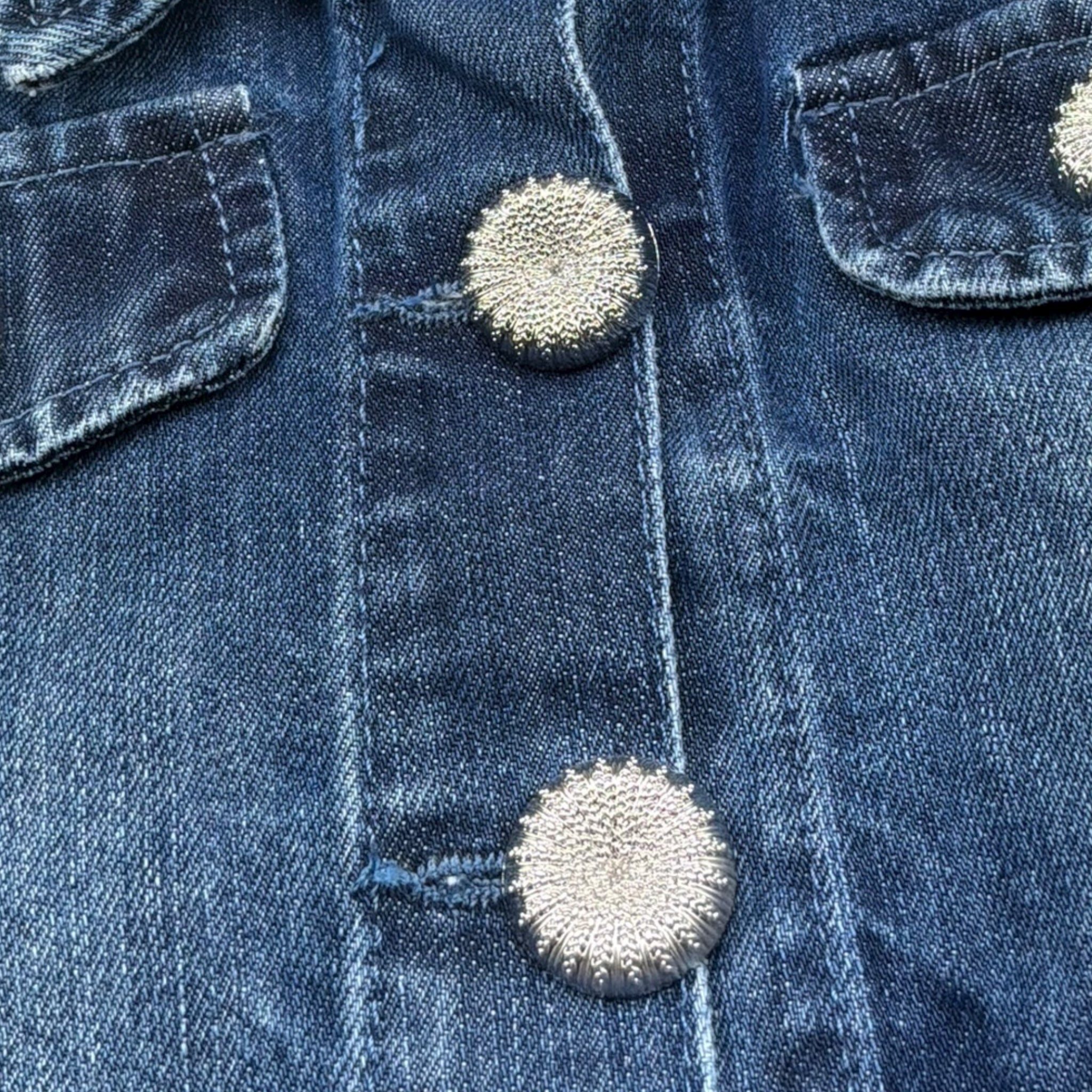 Fun & Fun Giubbino Tinta Unita In Denim per Neonata FNCBJK01043N BLU FUN & FUN 