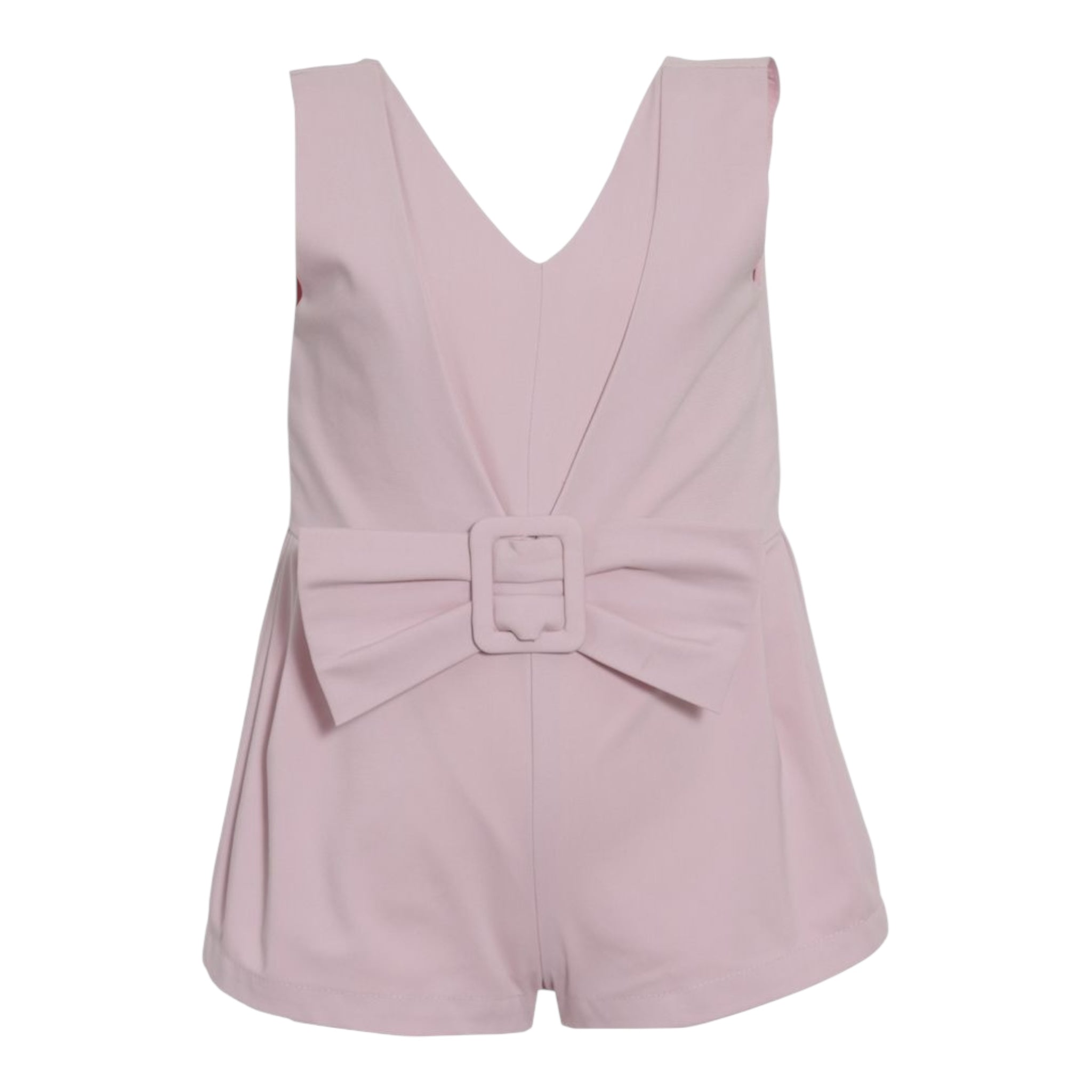Fun & Fun Tuta Intera Giromanica Tinta Unita per Bambina FNCBJP14036 ROSA FUN & FUN 