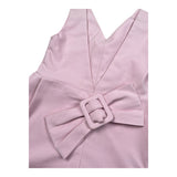 Fun & Fun Tuta Intera Giromanica Tinta Unita per Bambina FNCBJP14036 ROSA FUN & FUN 