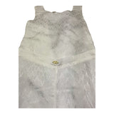 Fun & Fun Tuta Intera Corta Tinta Unita per Bambina FNCJJP01088 BIANCO FUN & FUN 