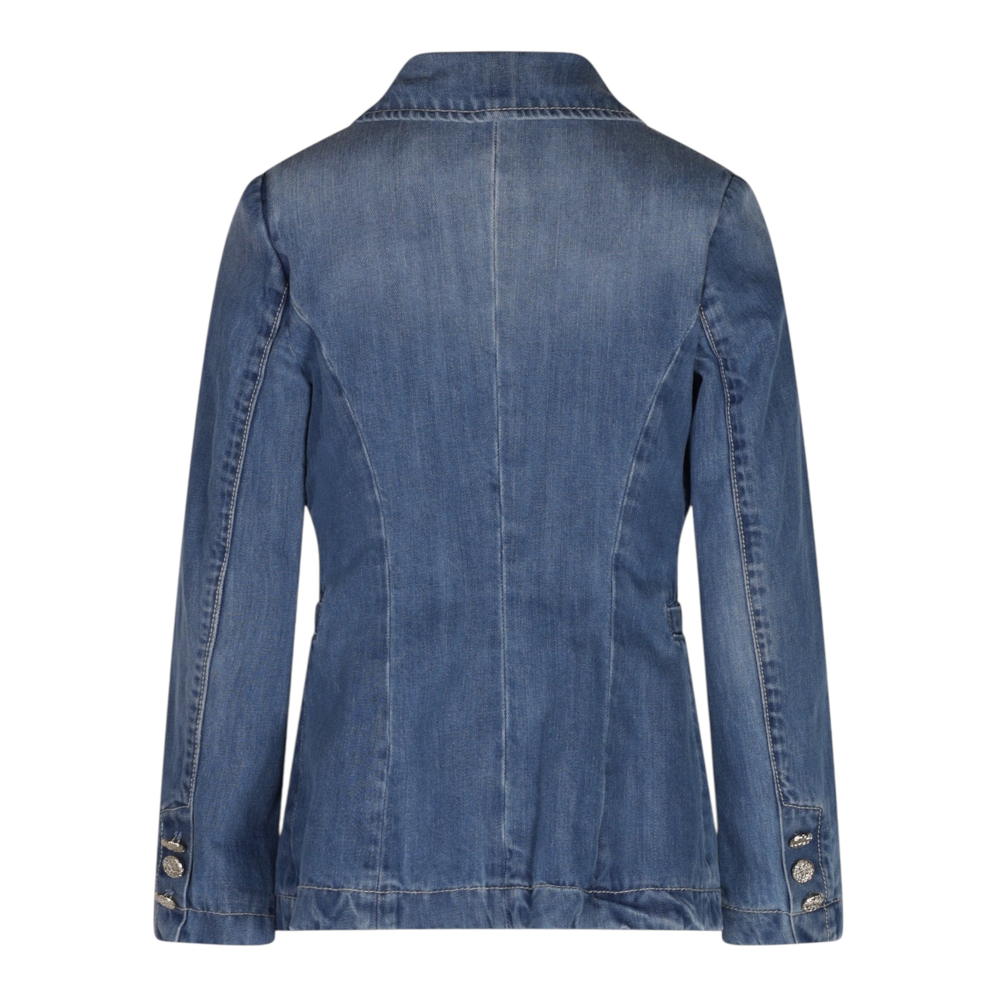 Fun & Fun Giacca In Denim Tinta Unita per Bambina FNJJK16541 BLU FUN & FUN 