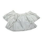 Fun & Fun Top Mezza Manica tinta unita Bianco per Bambina FNJSH11378 BIANCO FUN & FUN 
