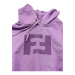Fun & Fun Felpa Chiusa con Cappuccio Tinta Unita per Bambina FNJST15995 LILLA FUN & FUN 