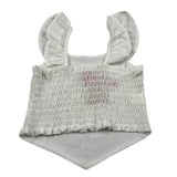 Funky Top Giromanica tinta unita Bianco per Bambina 125522104 BIANCO FUNKY 