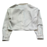 Gaelle Camicia Manica Lunga Tinta Unita con Strass per Bambina 2745CY00360 AVORIO GAELLE 