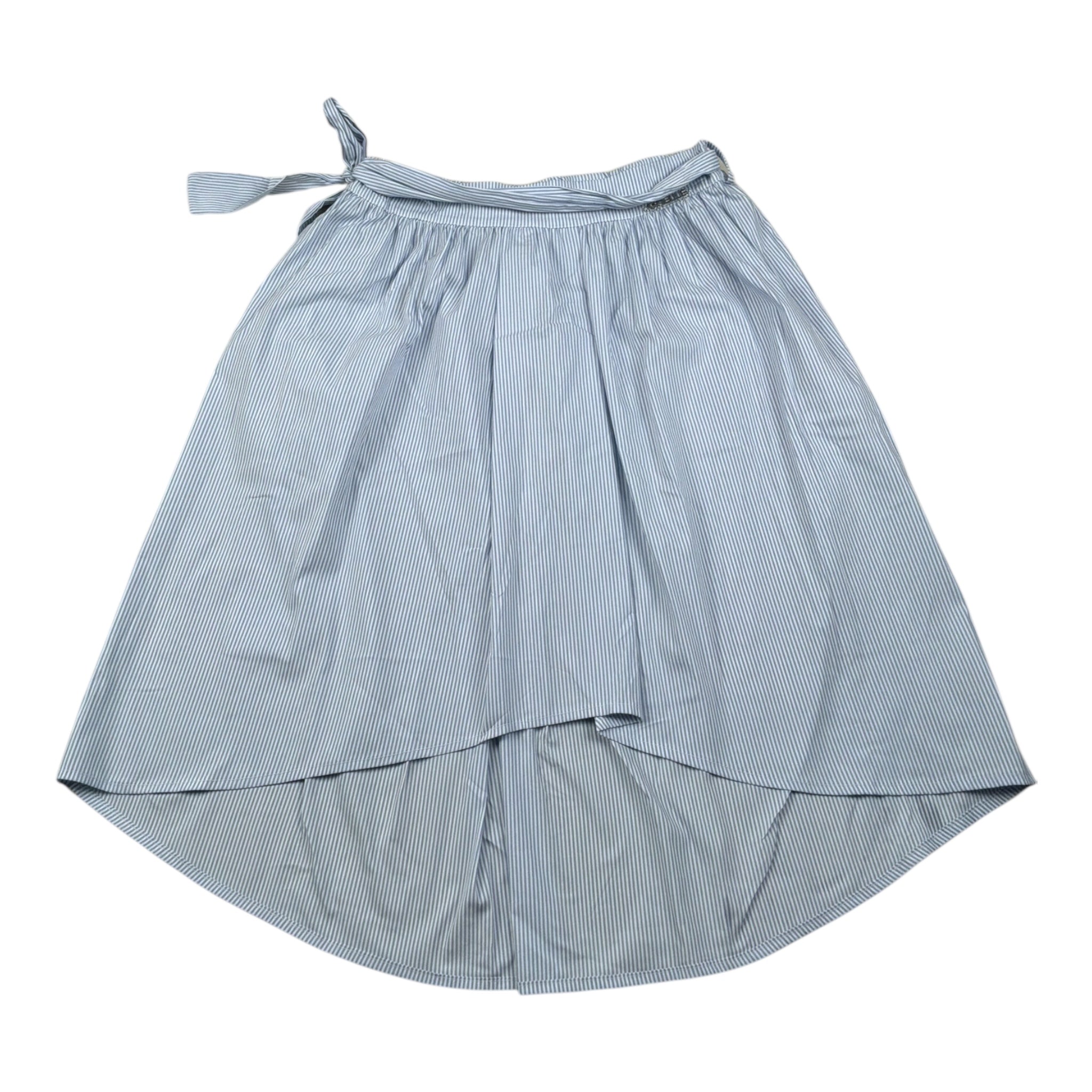 Gaelle Gonna Fantasia A Righe con Elastico In Vita per Bambina 2745G00070 BIANCO/AZZURRO GAELLE 