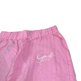 Gaelle Pantalone tinta unita con Elastico In Vita Rosa per Bambina 2745P00532 ROSA GAELLE 