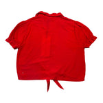 Gaelle Camicia tinta unita Mezza Manica Rosso per Bambina 2746CY00491 ROSSO GAELLE 