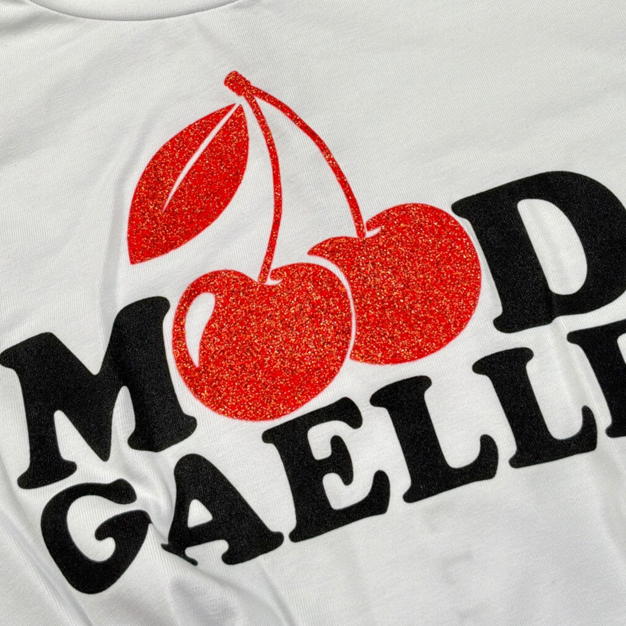 Gaelle T-Shirt tinta unita con Stampa Bianco per Bambina 2746M00490 BIANCO GAELLE 