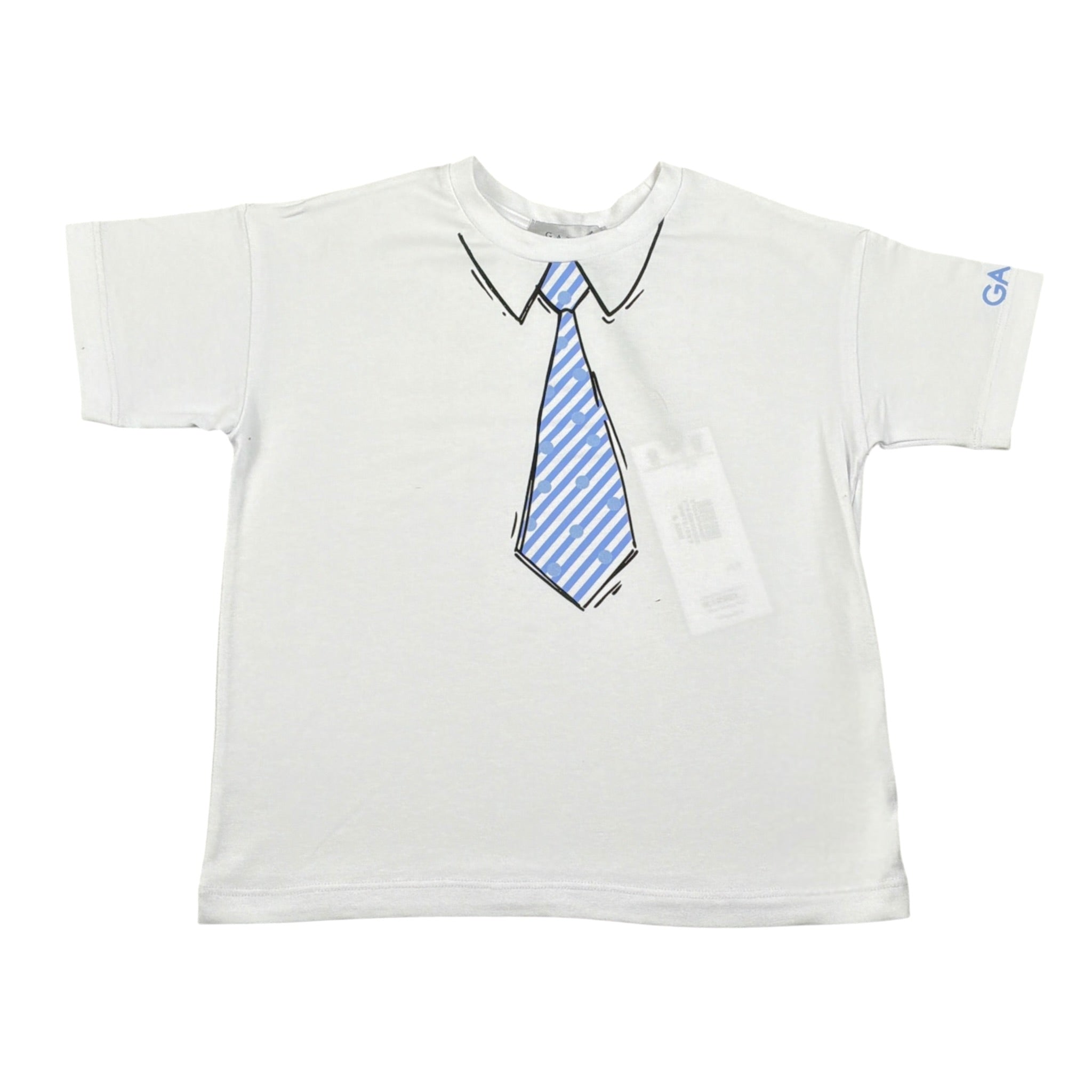 Gaelle T-Shirt tinta unita con Stampa Bianco per Bambina 2746M00528 BIANCO GAELLE 