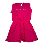 Gaelle Tuta Intera Mezza Manica tinta unita Fuxia per Bambina 2746TJ00014 FUXIA GAELLE 