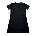 Gaelle Abito T-Shirt tinta unita con Brillantini Nero per Bambina 2746V00529 NERO GAELLE 