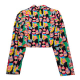 Gaelle Giacca Modello Crop Stampa Fantasia Multicolor per Bambina JY00037 MULTICOLOR GAELLE 
