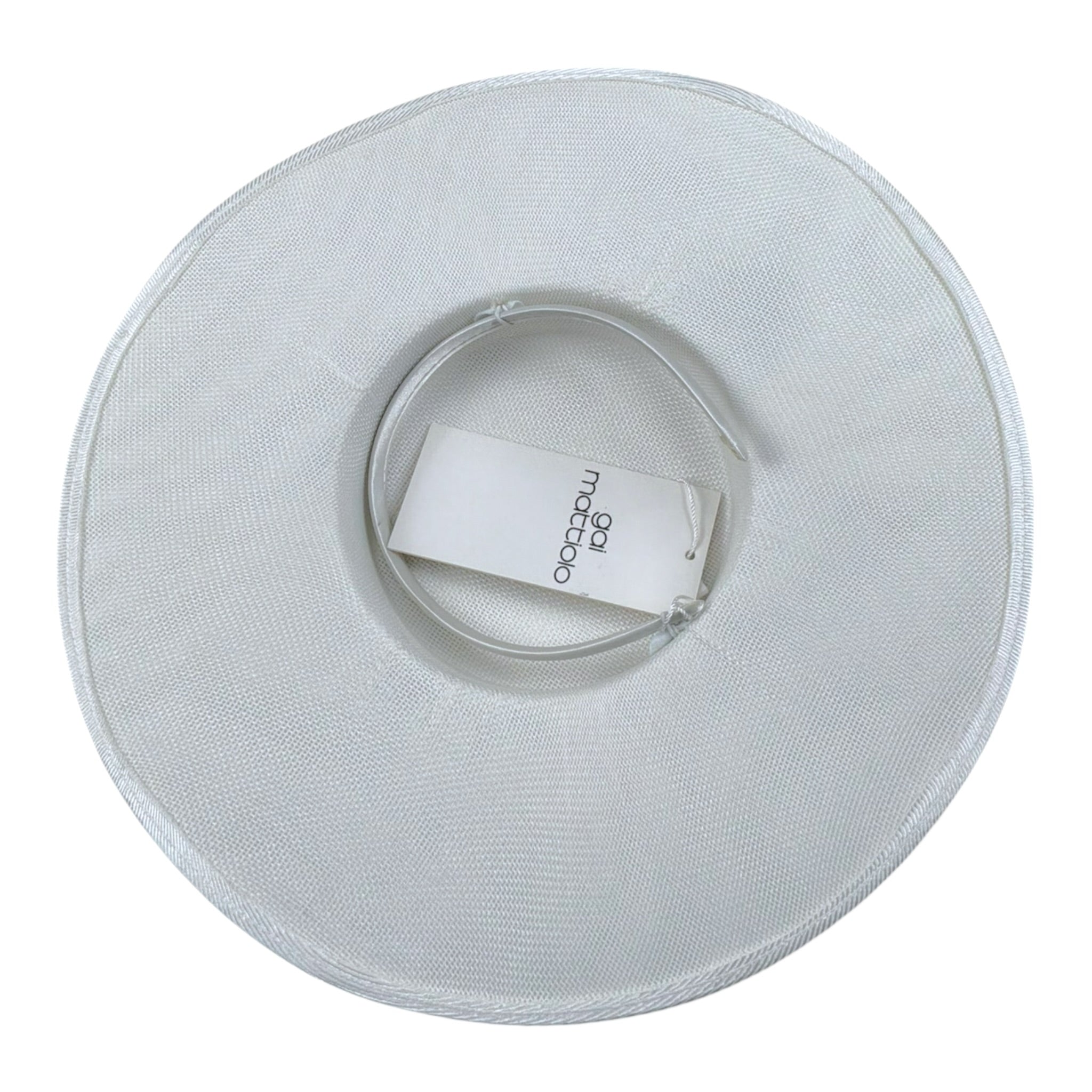 Gai Mattiolo Cappello Tinta Unita con Applicazioni per Bambina 300110 BIANCO GAI MATTIOLO 