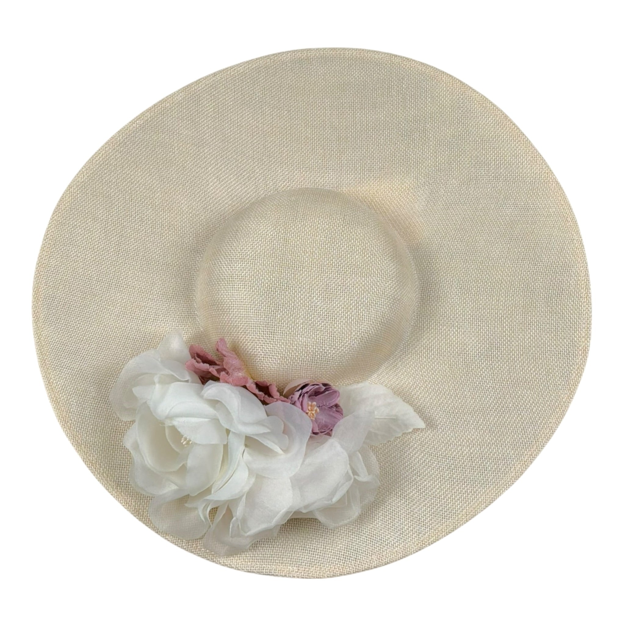 Gai Mattiolo Cappello Tinta Unita con Applicazioni per Bambina GM100647 BEIGE GAI MATTIOLO 