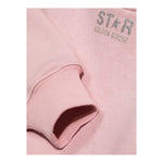 Golden Goose Felpa Chiusa Girocollo Tinta Unita per Bambina GKP01279 ROSA GOLDEN GOOSE 