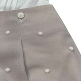 Granlei Completo 2 Pezzi Camicia-Coulotte per Neonato 125130 BIANCO/BEIGE GRANLEI 