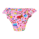 Guess Costume Mutadina Tinta Unita con Stampe per Neonata A3GZ03MP004 ROSA GUESS 