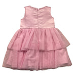 Guess Abito Tinta Unita Giromanica per Neonata A3RK26KBL100 ROSA GUESS 