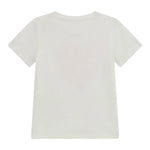 Guess T-Shirt Tinta Unita con Stampa per Neonata A5RI00K6YW4X BIANCO GUESS 
