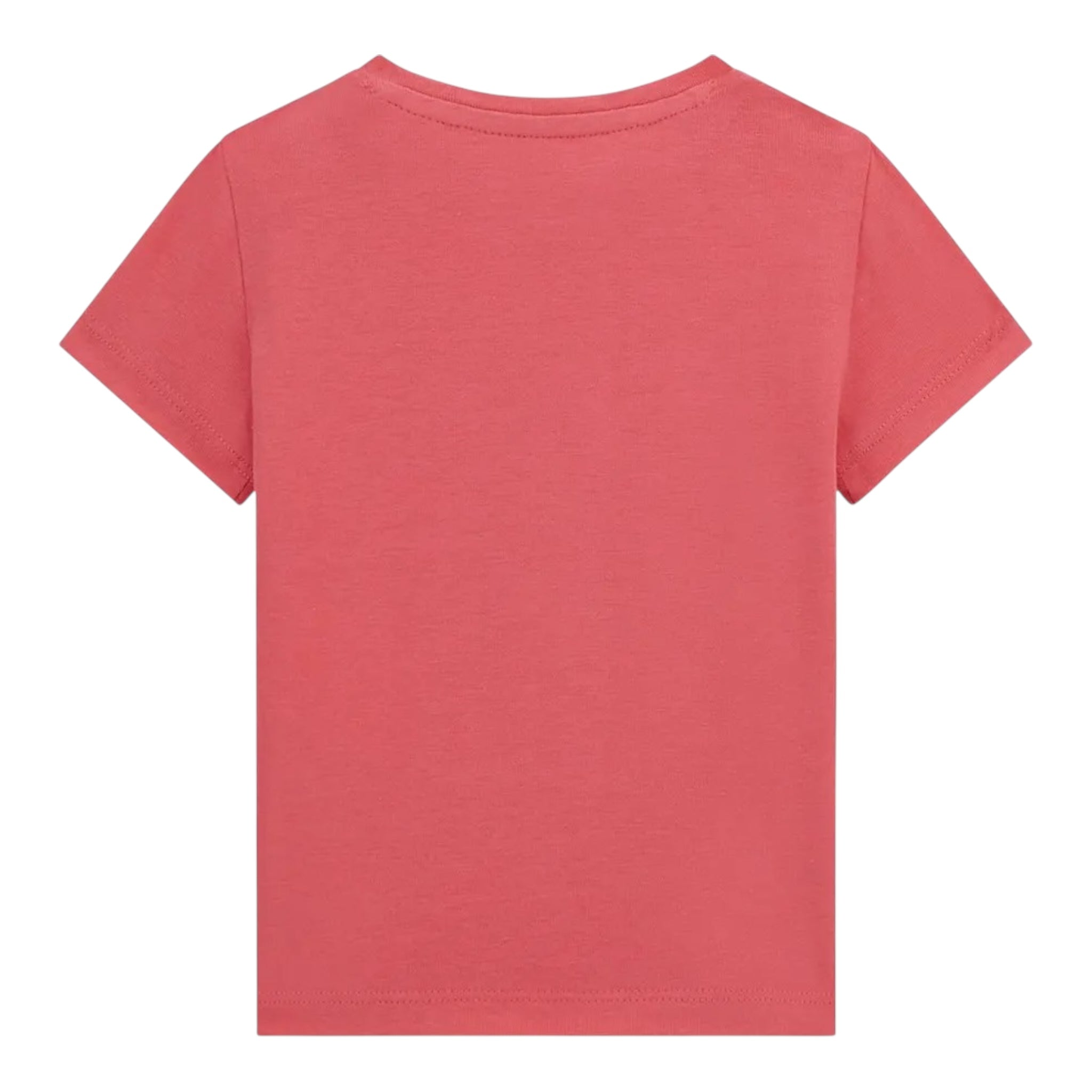Guess T-Shirt Tinta Unita con Stampa per Neonata A5RI00K6YW4X ROSA GUESS 