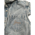 Guess Abito Mezza Manica Stampa Fantasia-Coulotte per Neonata A5RK18D4EU0 BLU GUESS 